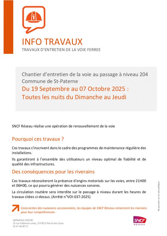 Fiche info riverains RVB PN 204 St-Paterne